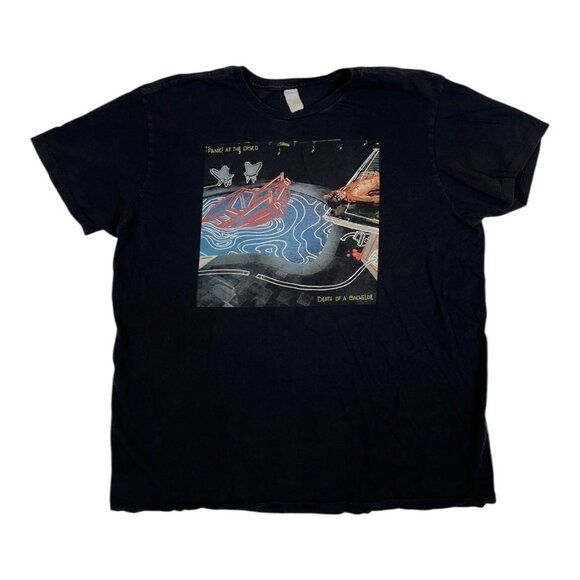 Panic At The Disco Death of A Bachelor Men's T-Shirt Size L Band Tour Concert - Picture 1 of 6